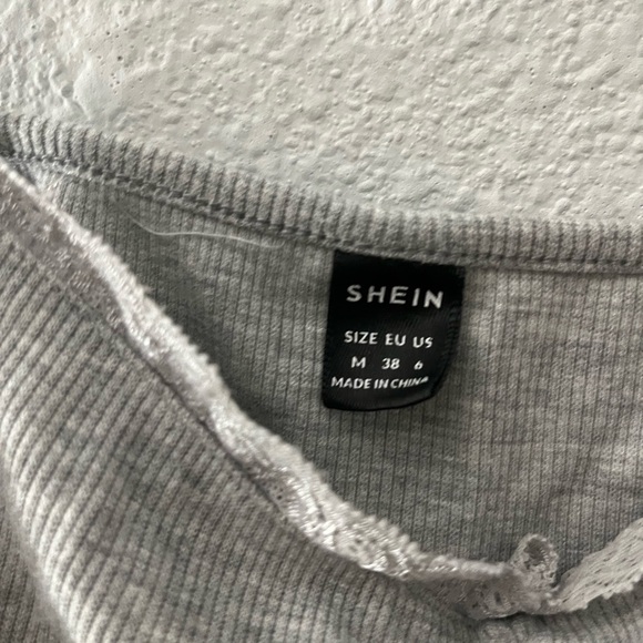 SHEIN Gray Ribbed Camisole Top - Picture 4 of 4